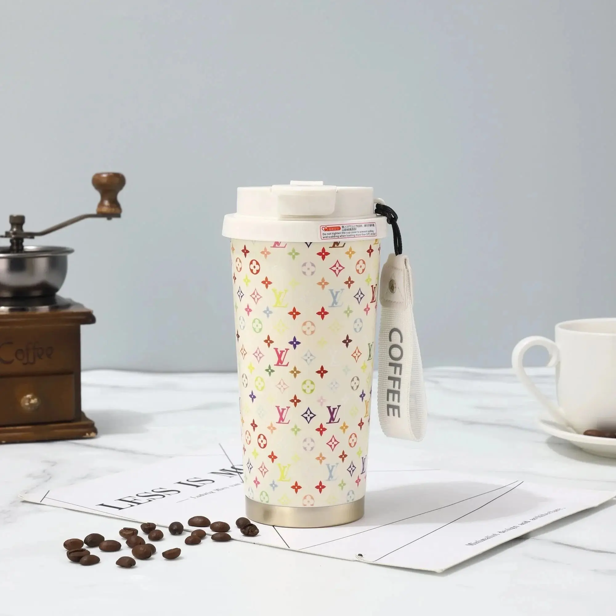 LV Monogram Multicolor Travel Mug [2 styles] 2
