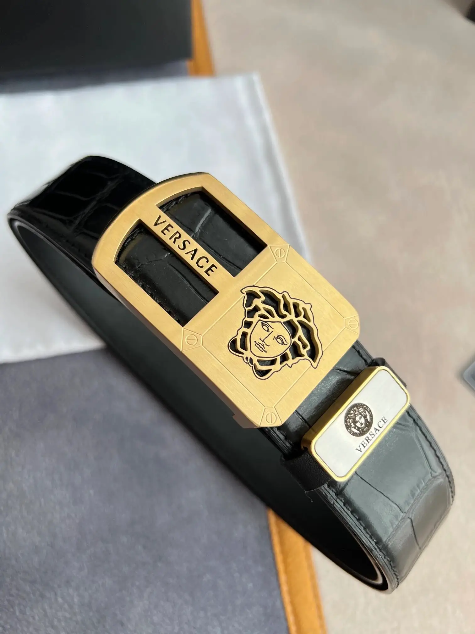 Versace Leather Belt [15 styles] 3